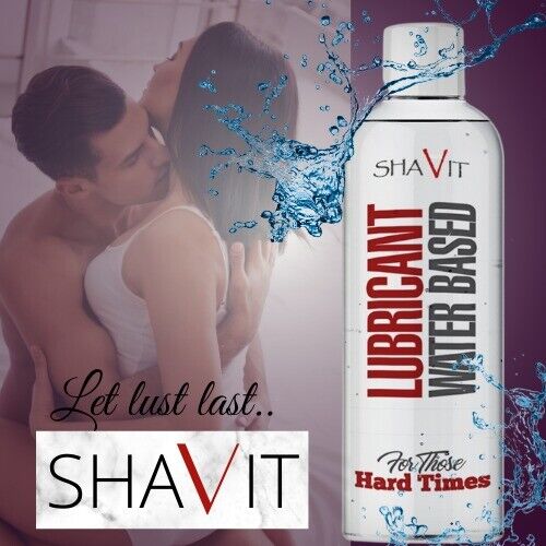 Lubricante de larga duración Shavit - Lubricante a base de agua Gel sexual personal de sensación natural