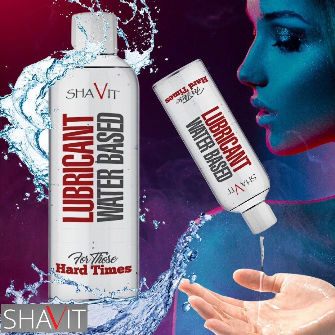 Lubricante de larga duración Shavit - Lubricante a base de agua Gel sexual personal de sensación natural