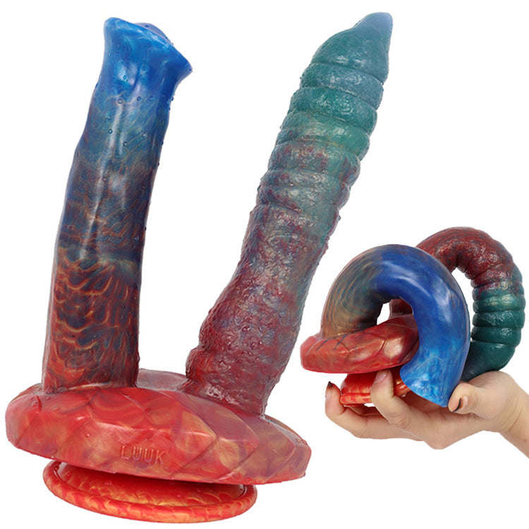 Colorful Double-headed Dragon Toys For Men And Women