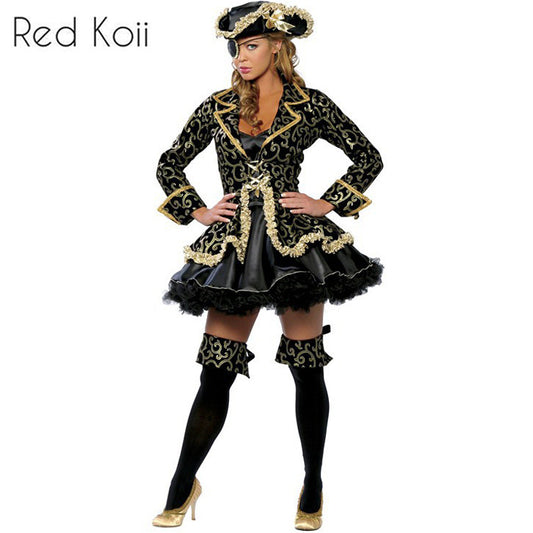 Masquerade Pirate Cosplay Suit