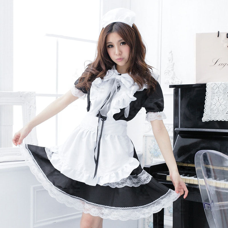 Maid Costume Cosplay Costume Uniform Sexy Lingerie