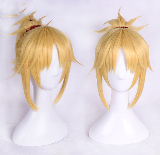 Peluca de cosplay SUNCOS FGO Mordred