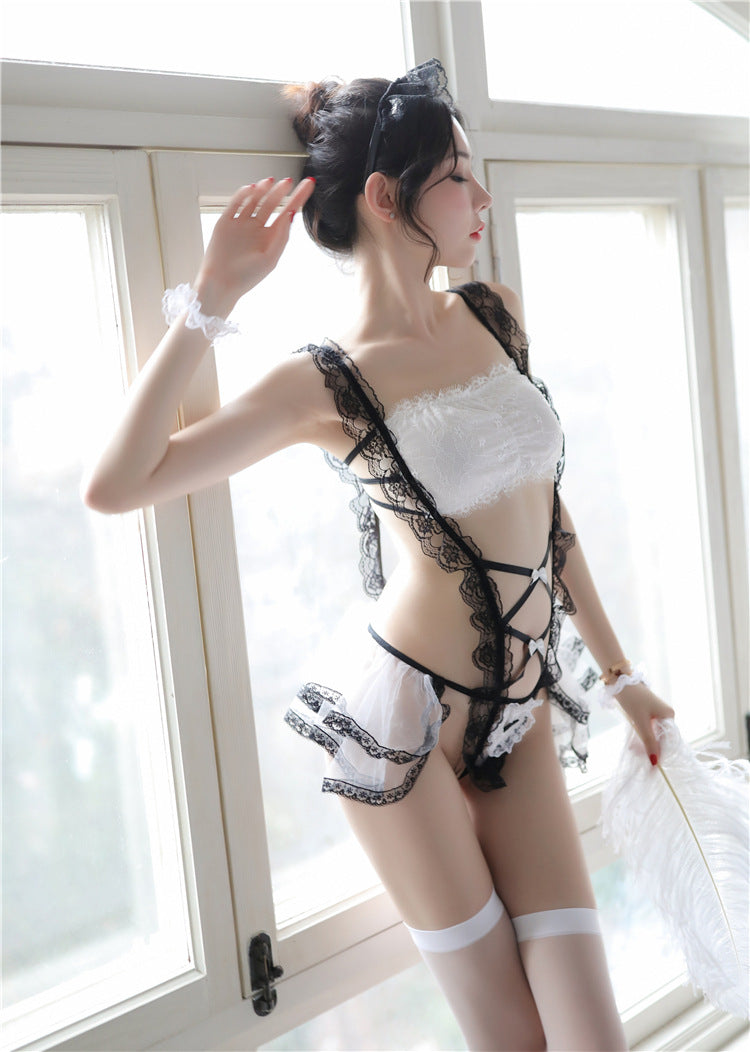 Gauze uniform seduction suit