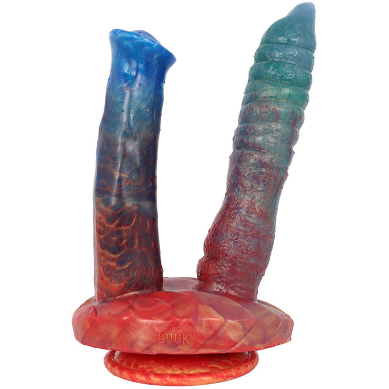 Colorful Double-headed Dragon Toys For Men And Women